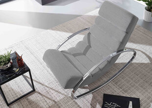 Supamasis fotelis Relax, pilkas kaina ir informacija | Svetainės foteliai | pigu.lt