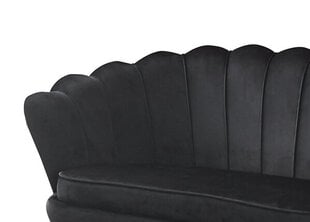 Sofa Glam, juoda kaina ir informacija | Sofos | pigu.lt