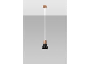 Подвесной светильник QUBIC черный цена и информация | Потолочные светильники | pigu.lt