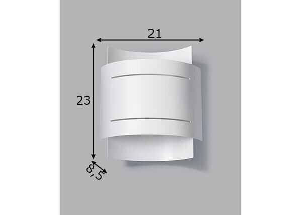 Sollux sieninis šviestuvas Hestia цена и информация | Sieniniai šviestuvai | pigu.lt