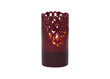LED žvakė Clary, raudona kaina ir informacija | Žvakės, Žvakidės | pigu.lt