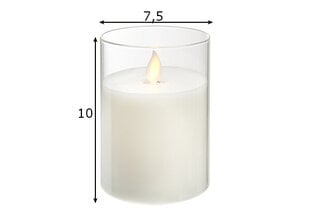 LED žvakė, 10 cm kaina ir informacija | Žvakės, Žvakidės | pigu.lt