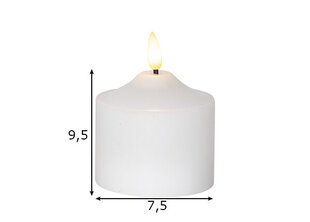 Свеча Flamme, 9,5 см. цена и информация | Подсвечники, свечи | pigu.lt