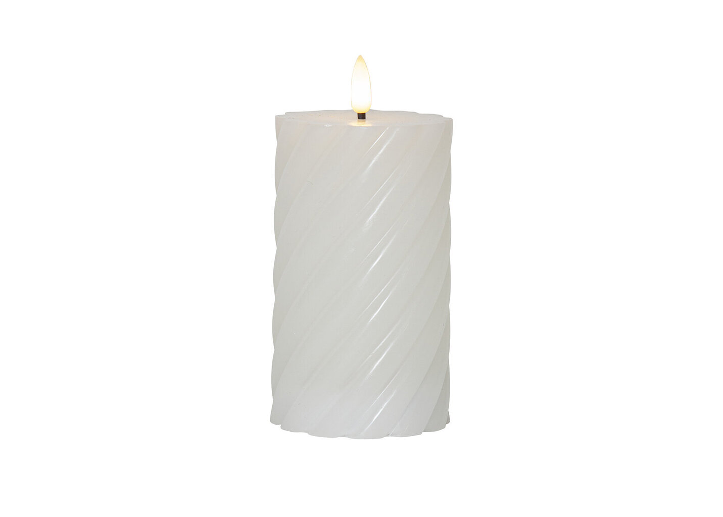 LED žvakė Flamme Swirl kaina ir informacija | Žvakės, Žvakidės | pigu.lt