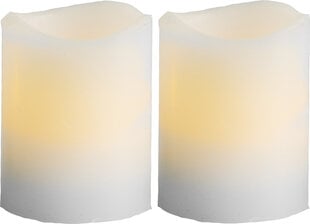 LED Pillar Candle 2 pak. Gegužės mėn kaina ir informacija | Žvakės, Žvakidės | pigu.lt