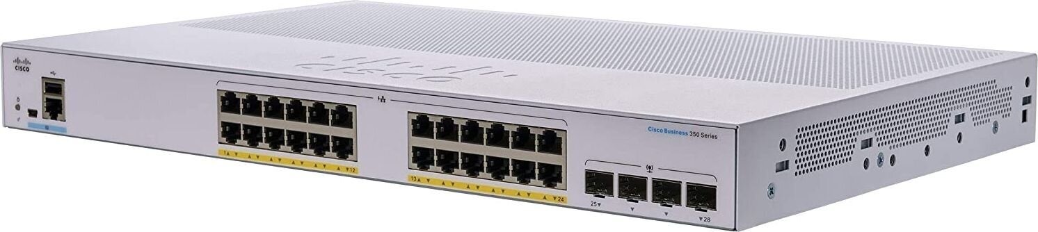 Cisco CBS350-24FP-4X-EU kaina ir informacija | Komutatoriai (Switch) | pigu.lt