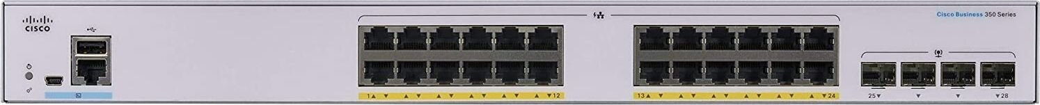 Cisco CBS350-24FP-4X-EU kaina ir informacija | Komutatoriai (Switch) | pigu.lt