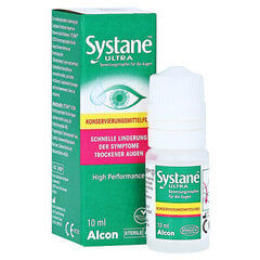 Drėkinamieji akių lašai Systane Ultra MDPF Alcon, 10 ml kaina ir informacija | Akių lašai | pigu.lt