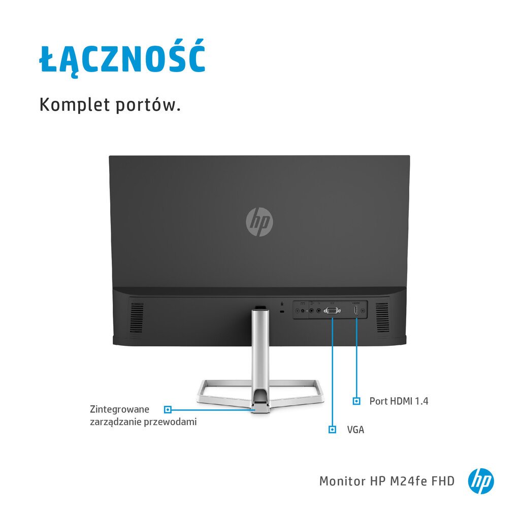 HP M24fe (43G27E9) цена и информация | Monitoriai | pigu.lt