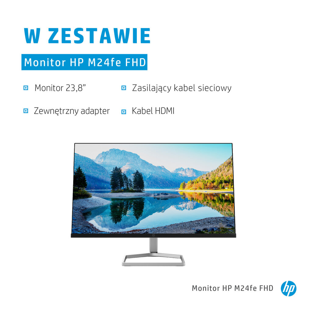 HP M24fe (43G27E9) цена и информация | Monitoriai | pigu.lt