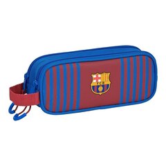 футляр F.C. Barcelona M513 Тёмно Бордовый Тёмно Синий (21 x 8 x 6 cm) цена и информация | Пеналы | pigu.lt