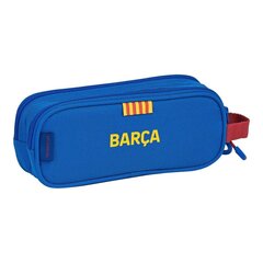 футляр F.C. Barcelona M513 Тёмно Бордовый Тёмно Синий (21 x 8 x 6 cm) цена и информация | Пеналы | pigu.lt