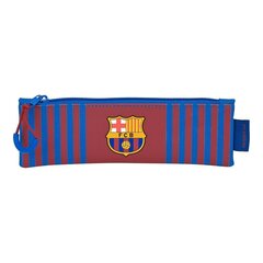 футляр F.C. Barcelona M513 Тёмно Бордовый Тёмно Синий (21 x 8 x 6 cm) цена и информация | Пеналы | pigu.lt