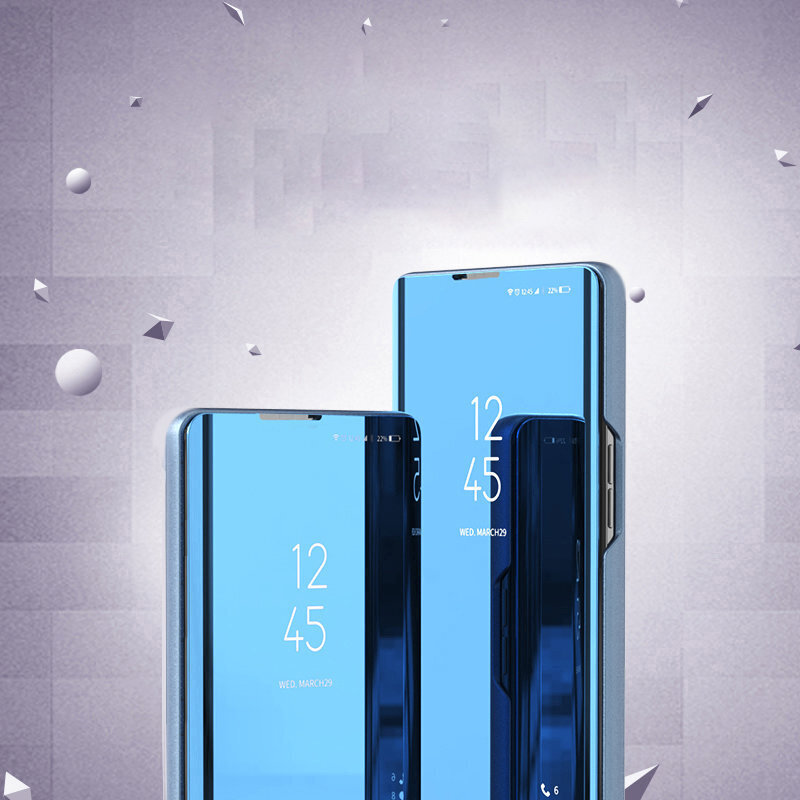 Clear View Samsung Galaxy S22+ S22 Plus Black kaina ir informacija | Telefono dėklai | pigu.lt