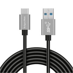 USB laidas – USB tipo C 10 Gbps 0,5 m Kruger &amp; Matz Basic kaina ir informacija | Kabeliai ir laidai | pigu.lt