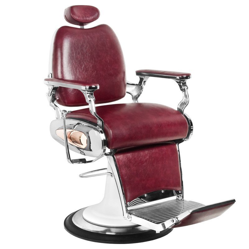 Profesionali barberio kėdė Gabbiano Moto, raudona kaina ir informacija | Baldai grožio salonams | pigu.lt