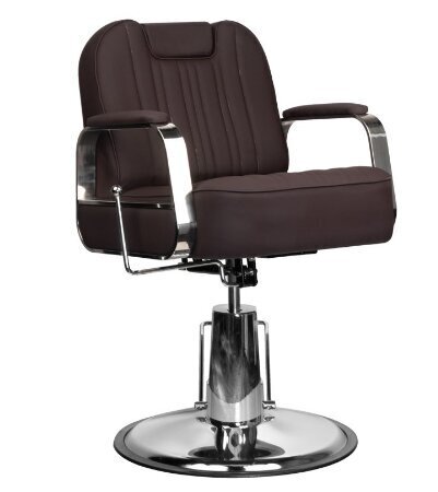 Profesionali barberio kėdė Gabbiano Rufo, ruda цена и информация | Baldai grožio salonams | pigu.lt