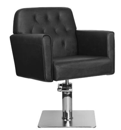 Profesionali kirpyklos kėdė Gabbiano Hamburg, juoda kaina ir informacija | Baldai grožio salonams | pigu.lt