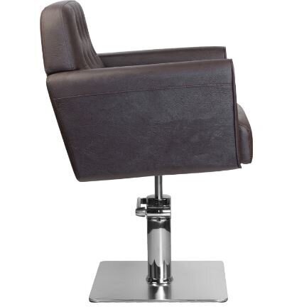 Profesionali kirpyklos kėdė Gabbiano Hamburg, ruda kaina ir informacija | Baldai grožio salonams | pigu.lt