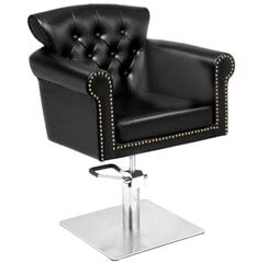 Профессиональное парикмахерское кресло GABBIANO BERLIN, черного цвета цена и информация | Мебель для салонов красоты | pigu.lt