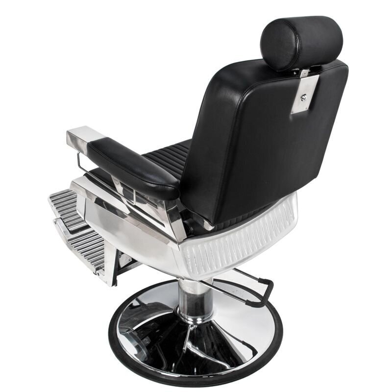 Profesionali barberio kėdė Gabbiano Royal, juoda kaina ir informacija | Baldai grožio salonams | pigu.lt