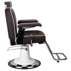 Profesionali barberio kėdė Gabbiano Amadeo, ruda kaina ir informacija | Baldai grožio salonams | pigu.lt