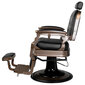 Profesionali barberio kėdė Gabbiano Old Ernesto, juoda kaina ir informacija | Baldai grožio salonams | pigu.lt