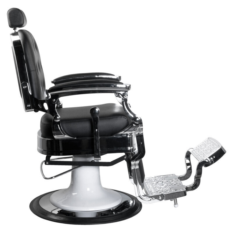 Profesionali barberio kėdė Gabbiano Ernesto, juoda kaina ir informacija | Baldai grožio salonams | pigu.lt