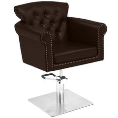 Профессиональное парикмахерское кресло GABBIANO BERLIN, коричневого цвета цена и информация | Мебель для салонов красоты | pigu.lt