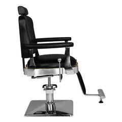 Profesionali barberio kėdė Hair System SM180, juoda kaina ir informacija | Baldai grožio salonams | pigu.lt