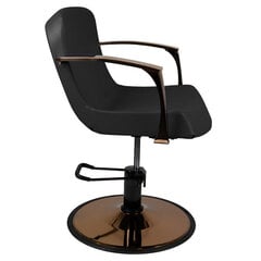 Профессиональное парикмахерское кресло GABBIANO BOLONIA, черного цвета цена и информация | Мебель для салонов красоты | pigu.lt