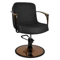 Профессиональное парикмахерское кресло GABBIANO BOLONIA, черного цвета цена и информация | Мебель для салонов красоты | pigu.lt