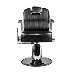 Profesionali barberio kėdė Gabbiano Matteo, juoda kaina ir informacija | Baldai grožio salonams | pigu.lt