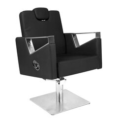 Профессиональное барберское кресло для парикмахерских и салонов красоты GABBIANO VILNIUS, черного цвета цена и информация | Мебель для салонов красоты | pigu.lt