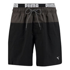 Плавки мужские Puma Swim Logo, Чёрный цена и информация | Плавки, плавательные шорты | pigu.lt