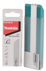 Полотна для лобзика Makita B-05169-25 BIM, 152x0.9 мм (18tpi), 21 шт., металл  цена и информация | Механические инструменты | pigu.lt