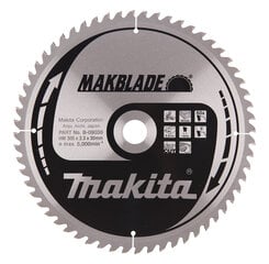 T.C.T. pjūklas Makblade 305X2.3X30mm 5° T60 B-09036 Makita kaina ir informacija | Mechaniniai įrankiai | pigu.lt