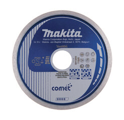 Диск отрезной алмазный Makita COMET B-13085, 115 мм цена и информация | Шлифовальные машины | pigu.lt