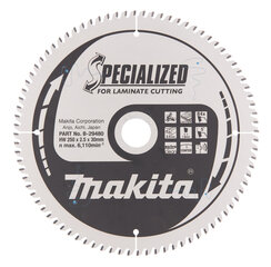 Пильный специализированный диск Makita B-29480 TCT, 250х2,5х30 мм, 5° T84  цена и информация | Механические инструменты | pigu.lt