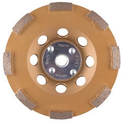 Deimantinis šlifavimo diskas Makita 125mm kaina ir informacija | Šlifuokliai | pigu.lt
