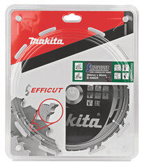 Пильный диск EFFICUT 260X2,15X30 мм 10 ° T45 Makita B-64624 TCT  цена и информация | Механические инструменты | pigu.lt