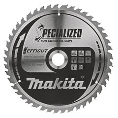 T.C.T. pjūklas Efficut 260X2.15X30mm 10° T45 B-64624 Makita kaina ir informacija | Mechaniniai įrankiai | pigu.lt