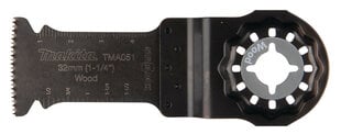 Погружной пильный диск MULTITOOL 32 мм, Makita B-64858  цена и информация | Механические инструменты | pigu.lt