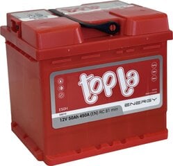 Аккумулятор Topla Energy 50Ач 450A P+ цена и информация | Аккумуляторы | pigu.lt