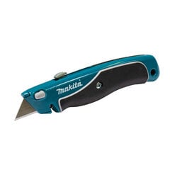 Канцелярский нож с выдвижным / сменным лезвием Makita B-65785  цена и информация | Механические инструменты | pigu.lt