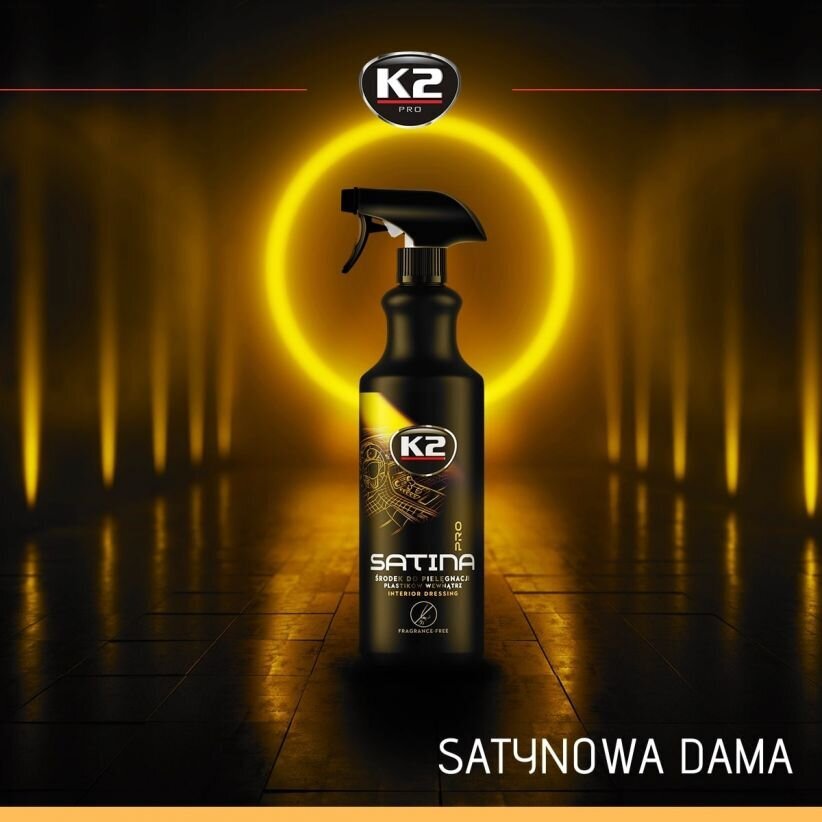 Prietaisų skydelio valiklis K2 Satina Pro sunset fresh, 1L kaina ir informacija | Autochemija | pigu.lt