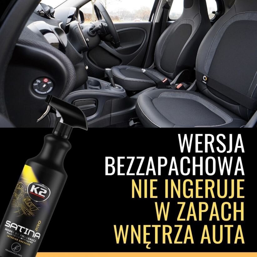 Prietaisų skydelio valiklis K2 Satina Pro sunset fresh, 1L kaina ir informacija | Autochemija | pigu.lt