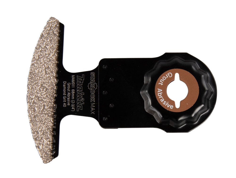 Segmentiniai apvalūs ašmenys Multitool 68mm MAM011, Diamond, Starlock MAX, Minkštoms medžiagoms, FRP pluoštui B-66519 Makita kaina ir informacija | Mechaniniai įrankiai | pigu.lt