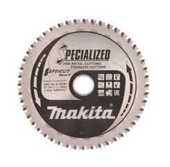 Пильный диск B-69294 TCT EFFICUT METAL 150X1.1X20 мм 0° T48 Makita цена и информация | Механические инструменты | pigu.lt
