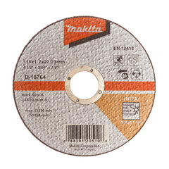 Pjovimo diskas Makita D-18764, 115x1,2 mm kaina ir informacija | Mechaniniai įrankiai | pigu.lt